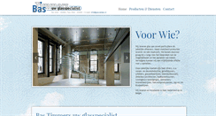 Desktop Screenshot of glasvanbas.nl